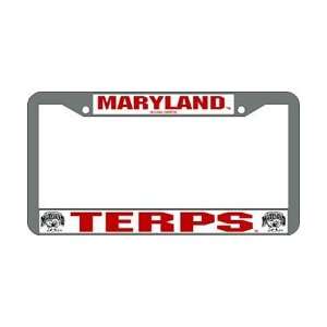  Maryland Terrapins Chrome License Plate Frame *SALE 