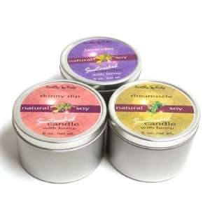  Earthly Body Sun Touched Hemp Candle Cucumber Melon 