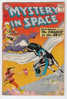 MYSTERY IN SPACE # 58 Gil Kane 6TH ADAM STRANGE 1960  