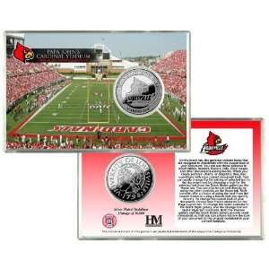  BSS   Louisville Cardinals Coin Card 