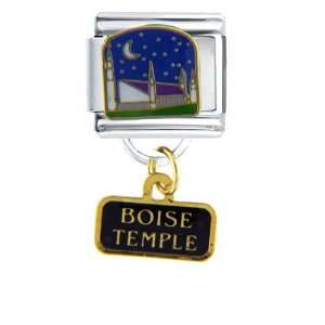  Mormon Temple Boise Idaho Italian Charms Bracelet Link 
