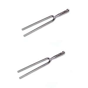  New Deluxe 2 Tuning Fork Set A 440 Hz & C 522 Hz 