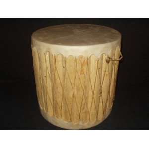  Native American Indian Drum Table 20x20 Musical 