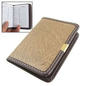   Leather Cover Telephone Number Directory Notebook