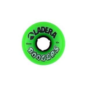  Ladera Boogers Green Longboard Wheels   63mm 82a (Set of 4 