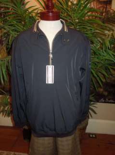   18 Golf Back Spin Half Zip Leisure Tech Pullover Size M NWT  