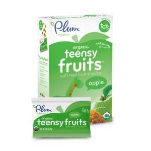 Plum Organics Teensy Fruits, Apple, 5 Count  Grocery 