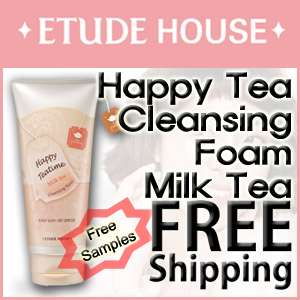 Etude House] EtudeHouse Happy Tea Cleansing Foam Milk Tea 120ml 