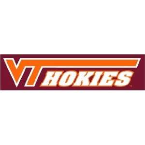  Virginia Tech Hokies Giant 8 Foot Nylon Banner Sports 