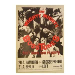  Mighty Mighty Bosstones Tour Poster Berlin German The 