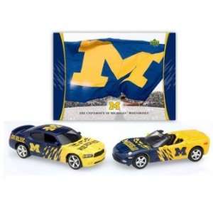   08 UD NCAA Charger/Corvette w/Mascot Card Michigan