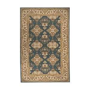   Persian Garden 3 x 5 Area Rug Teal Blue by Momeni