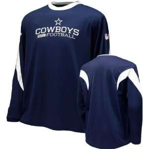  Dallas Cowboys Navy 2009 Sideline Inverter Long Sleeve 