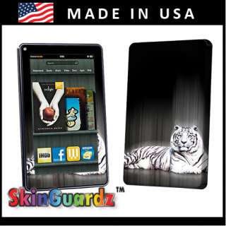 Black Tiger Vinyl Case Decal Skin To Cover  Kindle Fire eBook 
