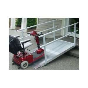  EZ Access Pathway Ramp with Handrails   Length 6 Feet 