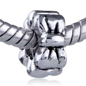  Bowknot Spacer Pugster Bead Fits Pandora Charm Pugster 