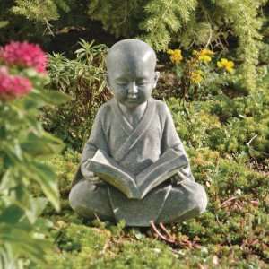  Baby Buddha Studying the Five Precepts (Virtues) Statue 