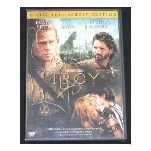  Brad Pitt Troy   Hand Signed Authentic Autographed Dvd 