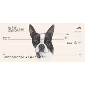  Boston Terrier Personal Checks