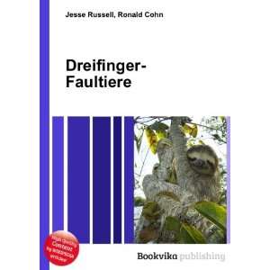 Dreifinger Faultiere Ronald Cohn Jesse Russell  Books