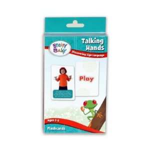  Brainy Baby Talking Hands Flashcards Toys & Games