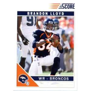  2011 Score Glossy #84 Brandon Lloyd   Denver Broncos 