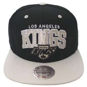  Los Angeles Kings Retro Mitchell & Ness Block Snapback Cap 