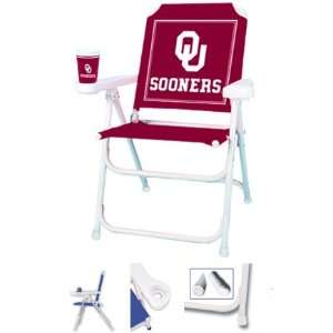  Marketing Oklahoma Sooners Folding Tailgate Chair Sports 