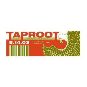  TAPROOT   Limited Edition Concert Poster   by Cole Gerst 