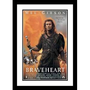  Braveheart 32x45 Framed and Double Matted Movie Poster 