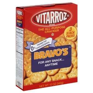 Vitarr oz, Cracker Bravos, 12 OZ (Pack of 12)  Grocery 