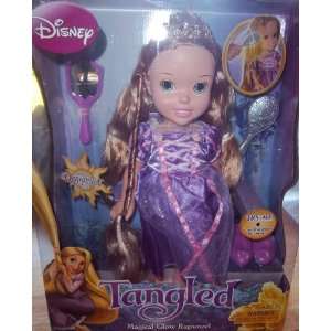    Disney Tangled Magical Glow Rapunzel Toddler Doll Toys & Games