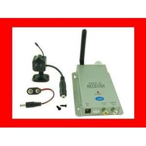  W203E1 2.4G Wireless Mini Camera and Receiver Kit (Power 