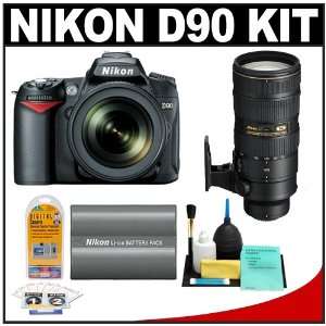  SLR Camera & 18 105mm AF S VR Lens + 70 200mm f/2.8G II VR + Nikon 