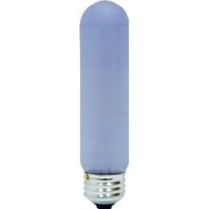  GE 48709 40 Watt Reveal Frost Tubular T10 Light Bulb, 1 