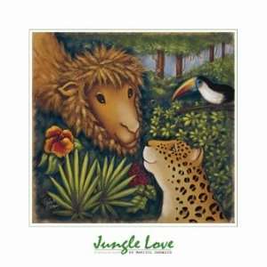  Marisol Sarrazin Jungle Love IV 12 x 12 Poster Print