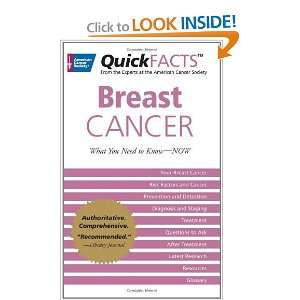 QuickFACTS Breast Cancer What You Need to Know NOW 