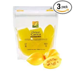 CHILEAN CARICA Fruit   Tamaya Gourmet   CASE 3 DOY PACKS (3 x 1 Kilo 