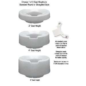  Contoured Tall Ette Elevated Toilet Seats Health 