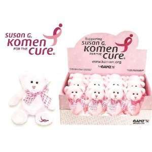  Susan G. Komen Breast Cancer Awareness Mini Bear 6 Toys 