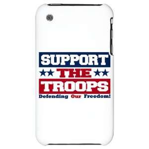  iPhone 3G Hard Case Support the Troops Defending Our 