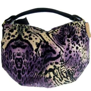 LUCKY BRAND Hobo Handbag Twilight Sky Leopard Purse NEW  