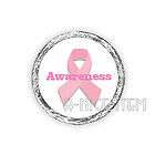 216 Hershey Kiss BREAST CANCER AWARENESS favors labels 
