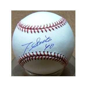  Takashi Saito Signed Baseball