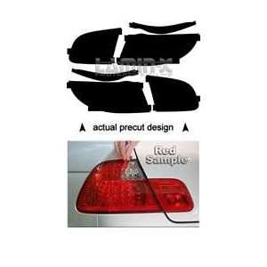   Fe (10  ) Tail Light Vinyl Film Covers ( RED ) by Lamin x Automotive