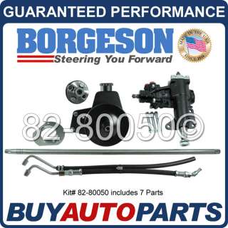 GENUINE BORGESON POWER STEERING CONVERSION KIT FOR 65 66 FORD MUSTANG 