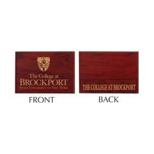  Wood   BCH FLIPBOX ROSEWOOD THE COLLEGE OF BROCKPORT STATE 