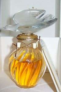   Air du Temps Perfume/Parfum~Nina Ricci~Crystal Lalique Dove Bottle~MIB