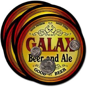  Galax, VA Beer & Ale Coasters   4pk 