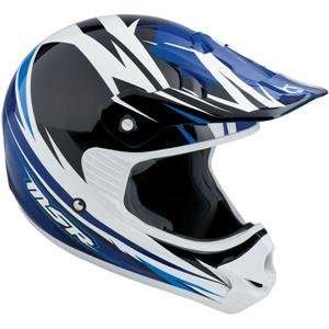  MSR Racing Assault Helmet   2010   Large/Axxis Blue 